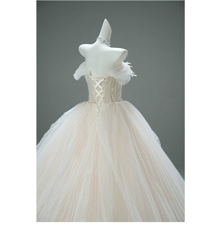 Snowmelt Reverie Couture Gown