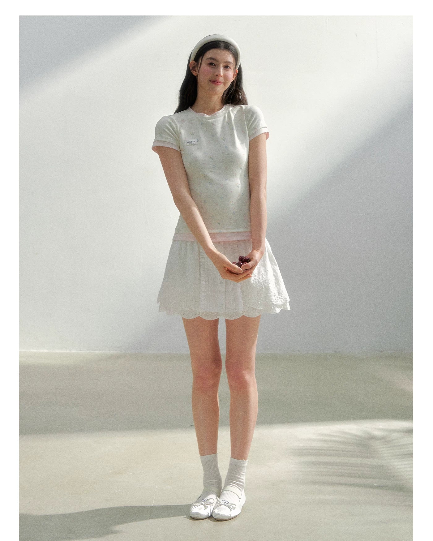 Oxygen Cotton Contrast Trim Slim Fit Tee