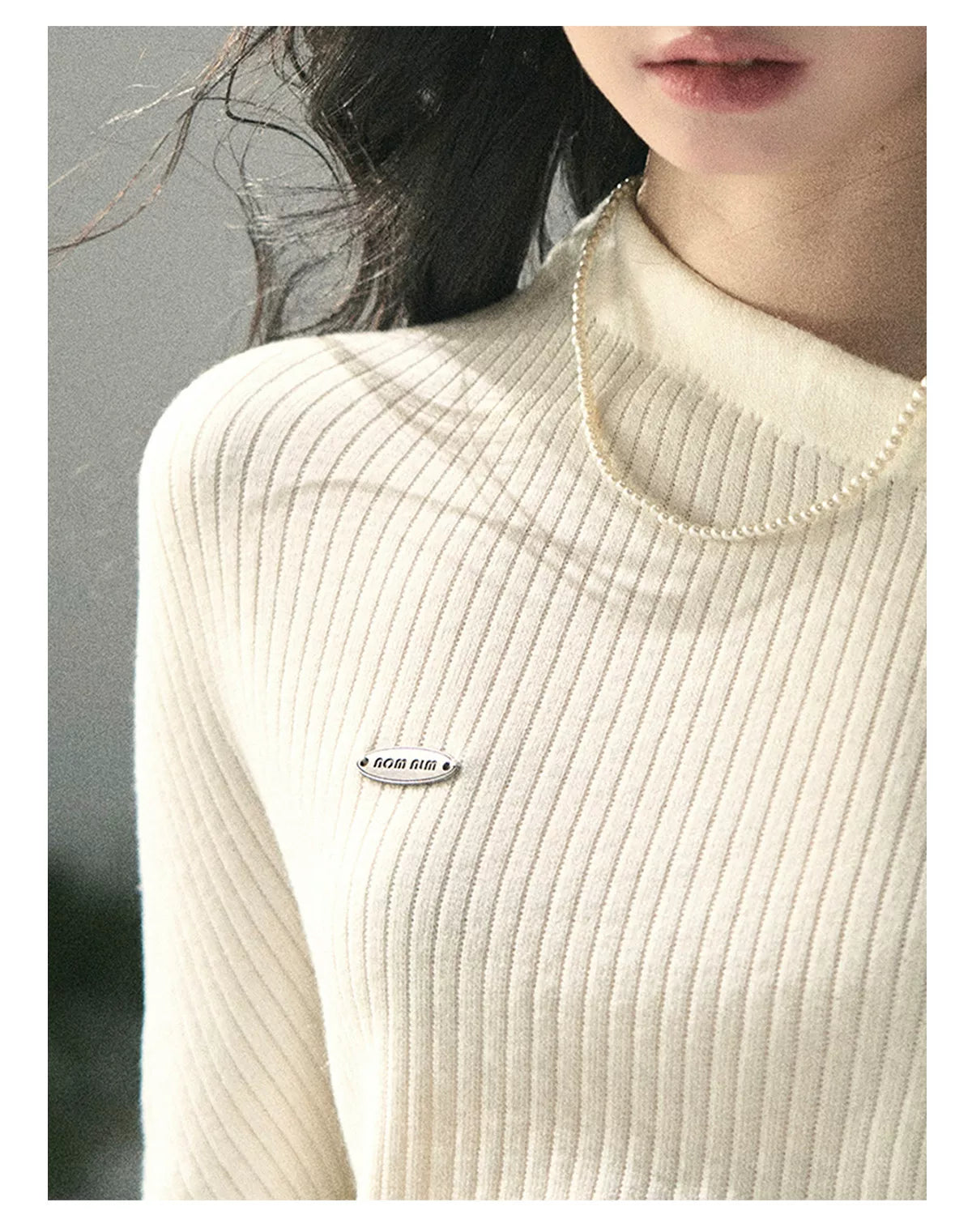 Ash Memories Off-Shoulder Knit Top