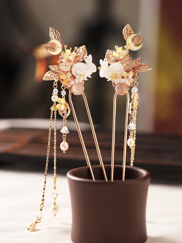 August Osmanthus Hanfu Hairpin - CHINASQUAD