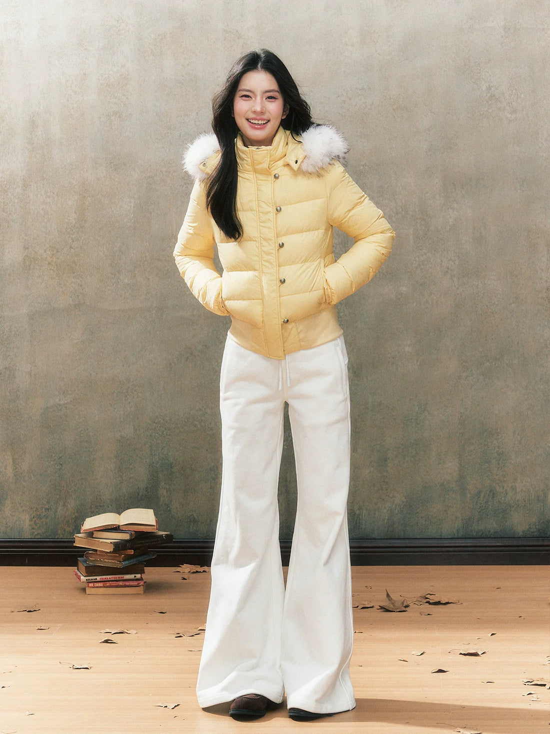 Short Hooded Down Jacket - CHINASQUAD