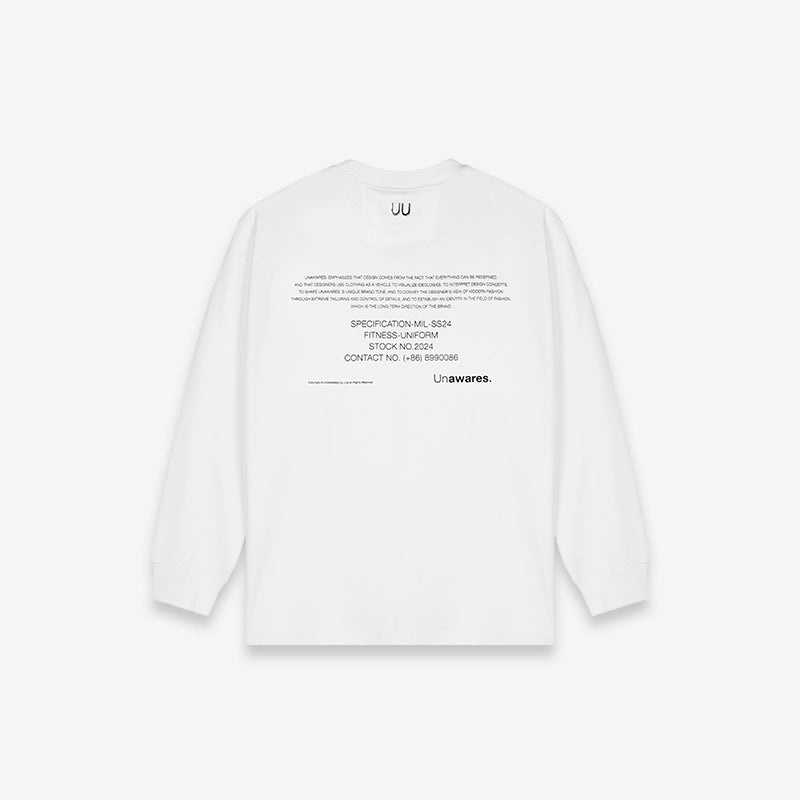 Black & White Letter Print T-Shirt - CHINASQUAD