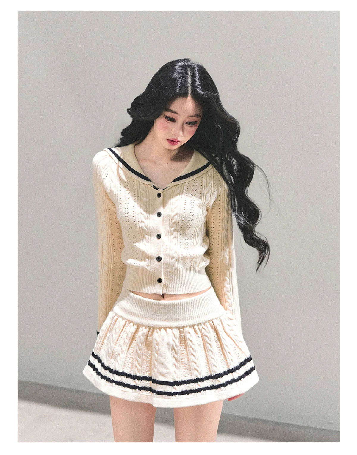 Whispering Evening Breeze Knit Set