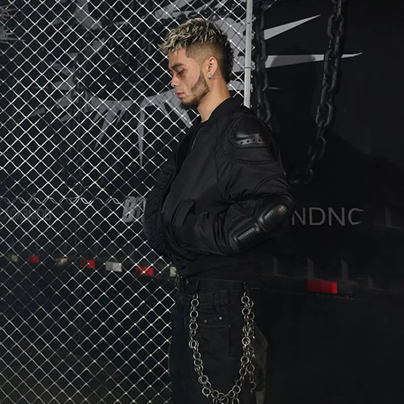 Loose-Fit Bomber Jacket - CHINASQUAD
