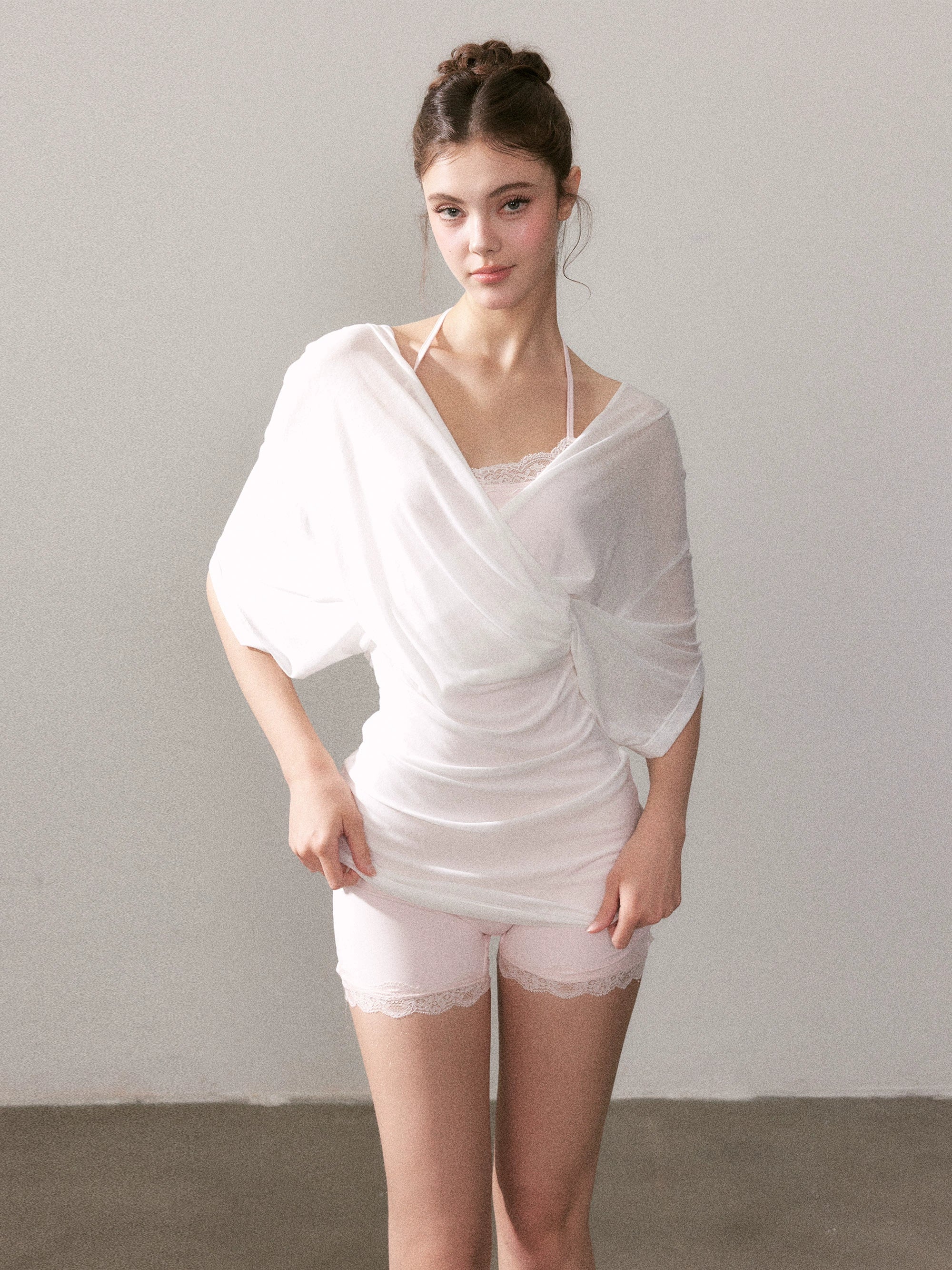 Sea Salt Breeze Lyocell Cooling Knit T-Shirt