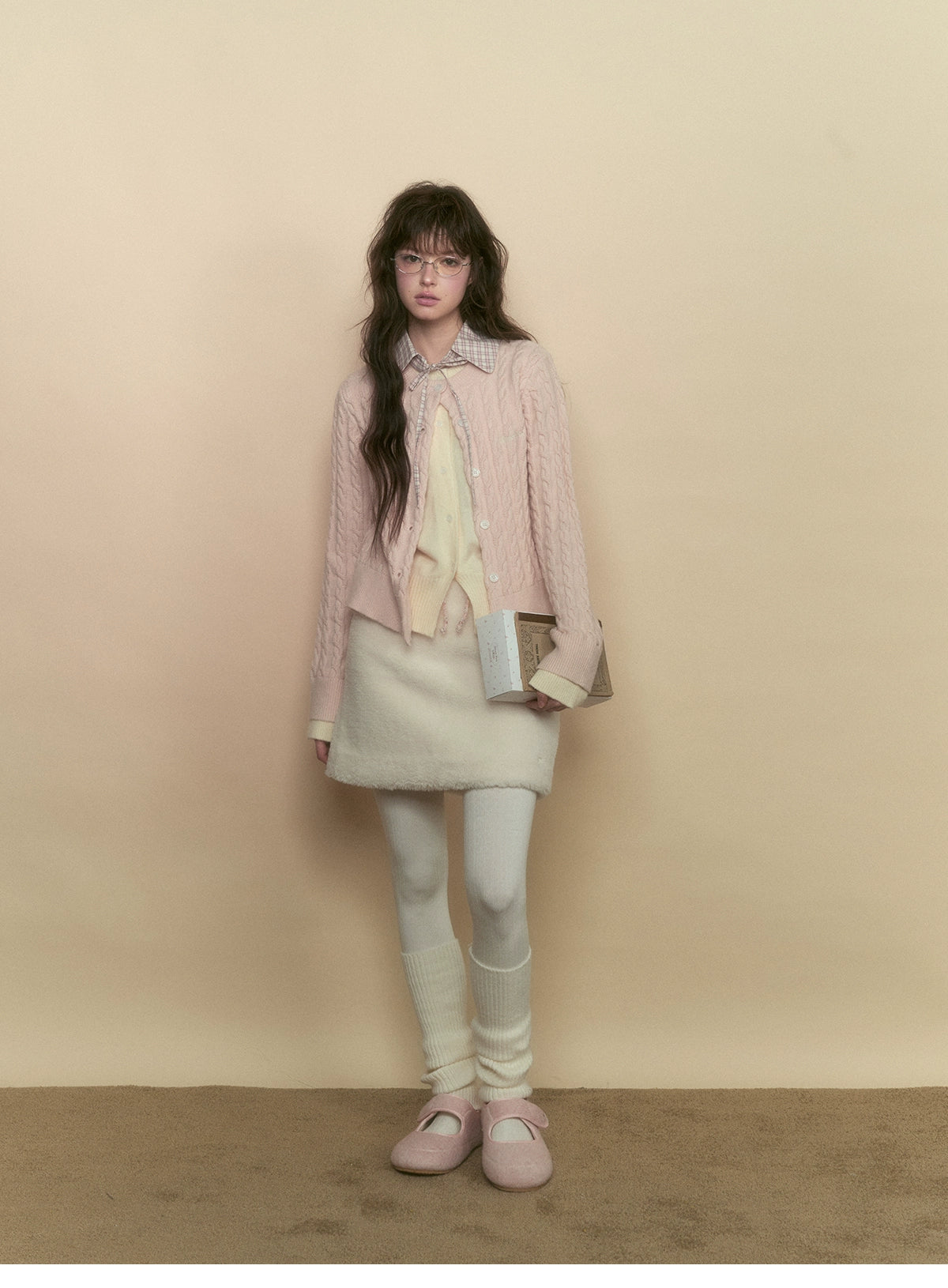 Preppy Layered Knit Sweater