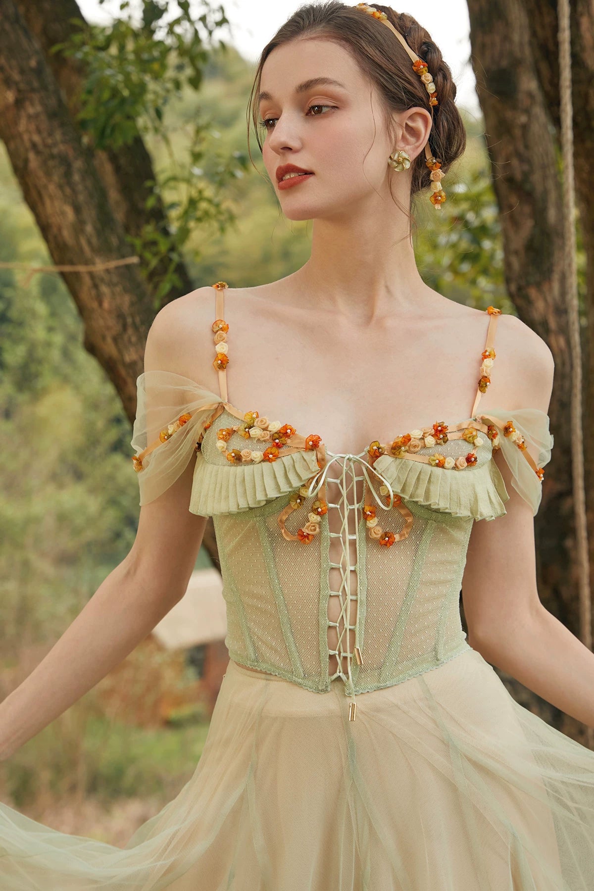 Enchanted Fairy c Top & Tulle Skirt Set