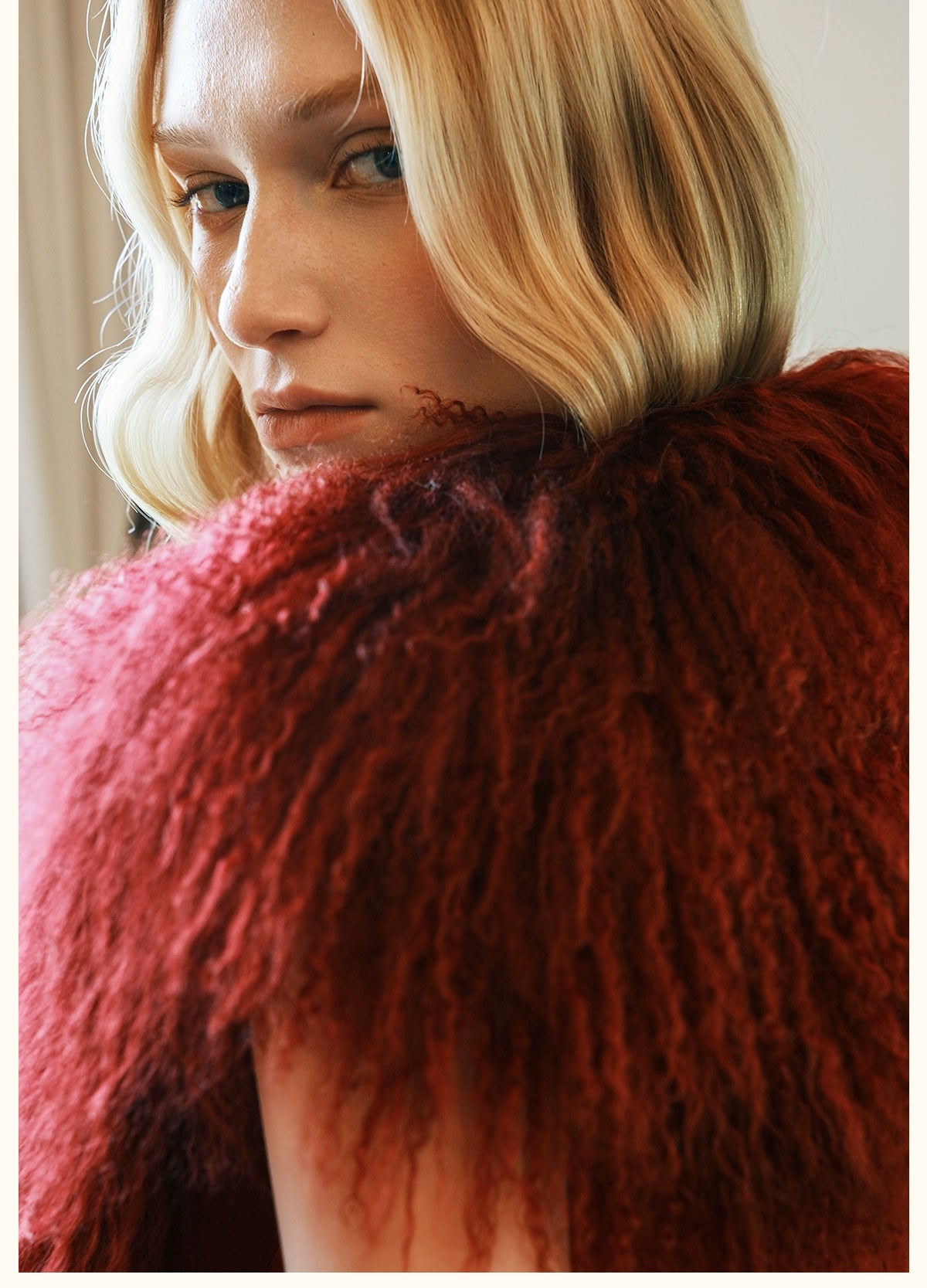 Vela Shearling & Rex Rabbit Reversible Fur Vest - CHINASQUAD