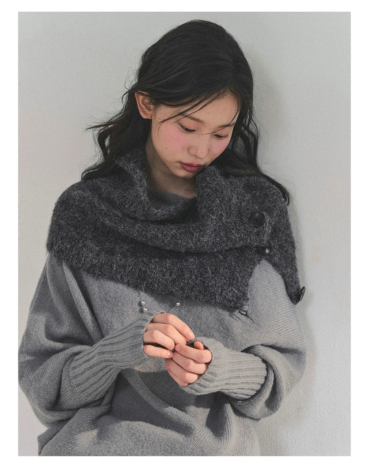 Soft Sweet Off-Shoulder Knit Sweater