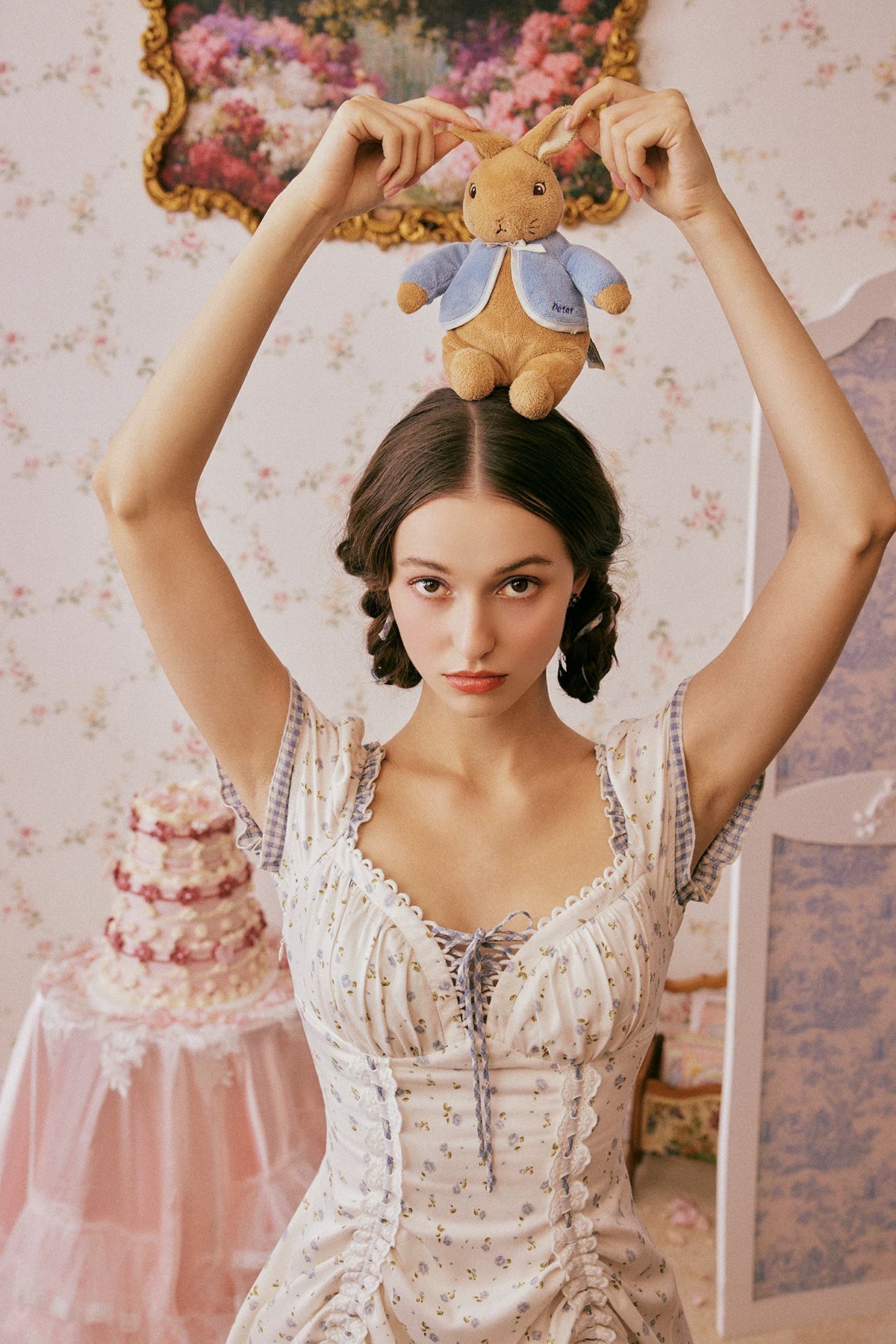 French Sweet Convertible White Short Dress