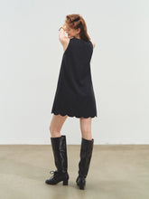 Hand-Crocheted Flower Sleeveless Vest Dress - CHINASQUAD