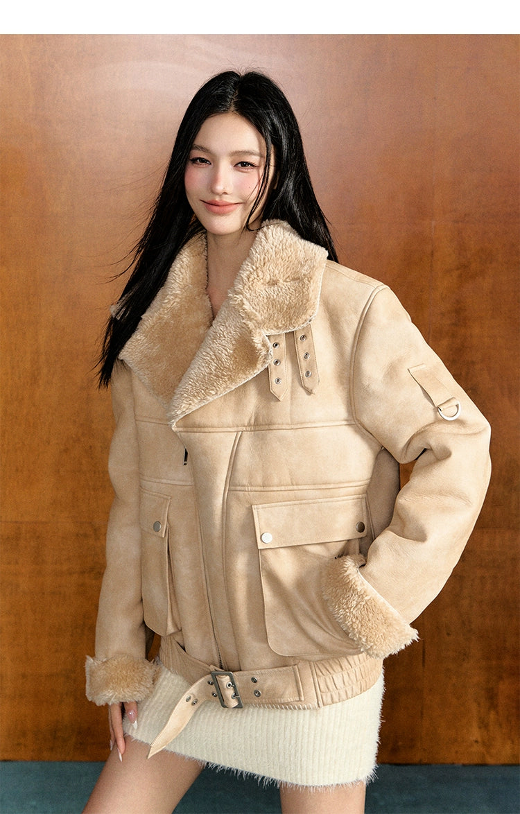 Pocket Fur-lined Jacket - CHINASQUAD