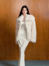 Large Lapel Faux Fur Coat - CHINASQUAD