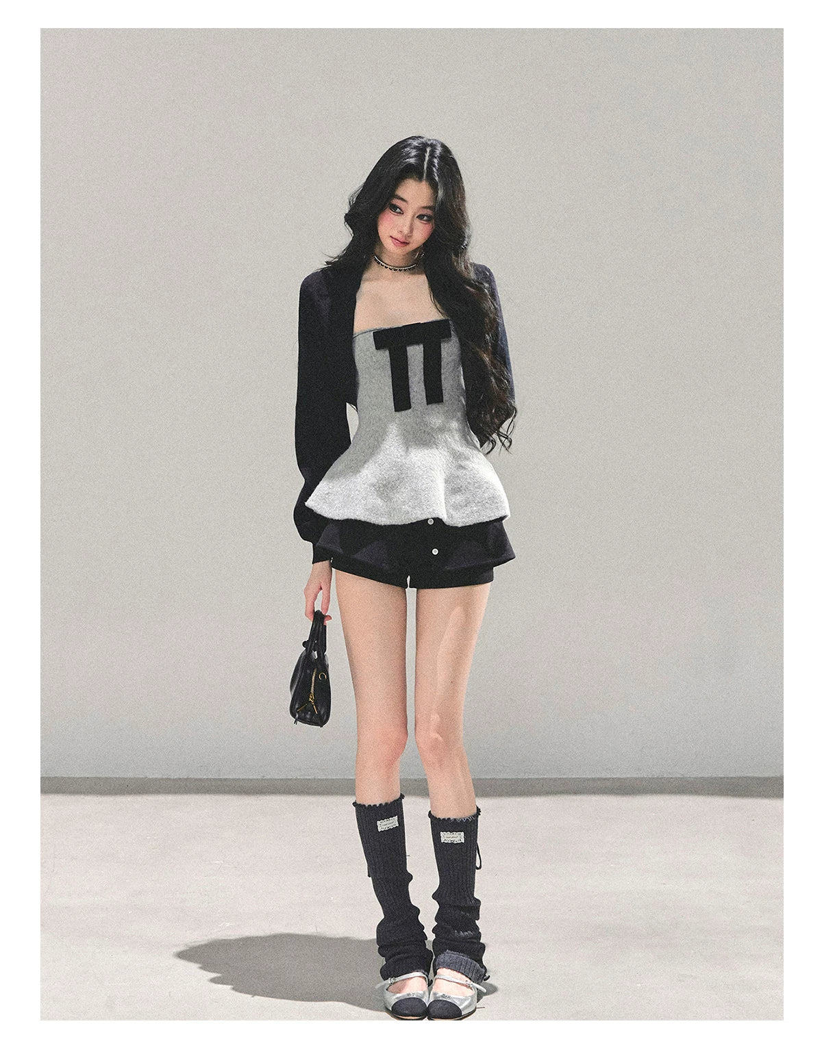 Princess-Style T-Shirt Tank & Cape Two-Piece Set