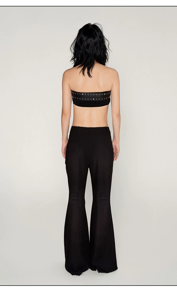 Studded PU Pin-Buckle Belt