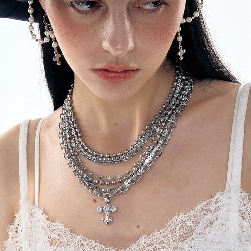 Iris Layered Necklace - CHINASQUAD
