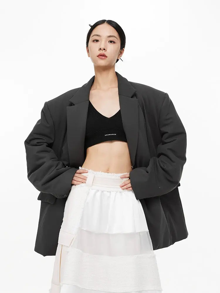 Double-Breasted Suit Jacket - CHINASQUAD