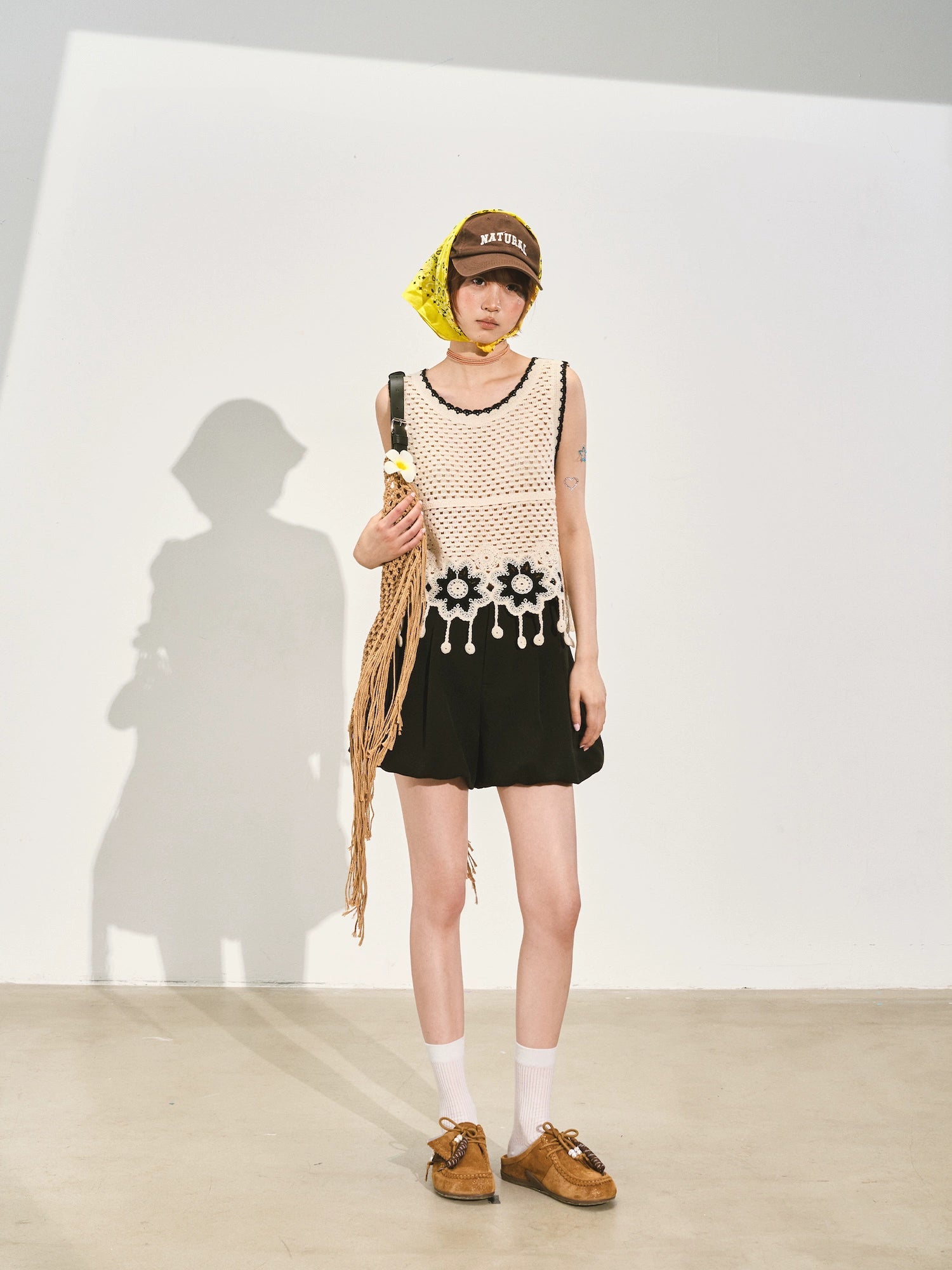 A-line Puff Wide-leg Shorts - CHINASQUAD