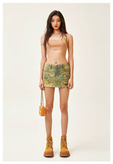 Compass Knitted Crop Camisole - CHINASQUAD
