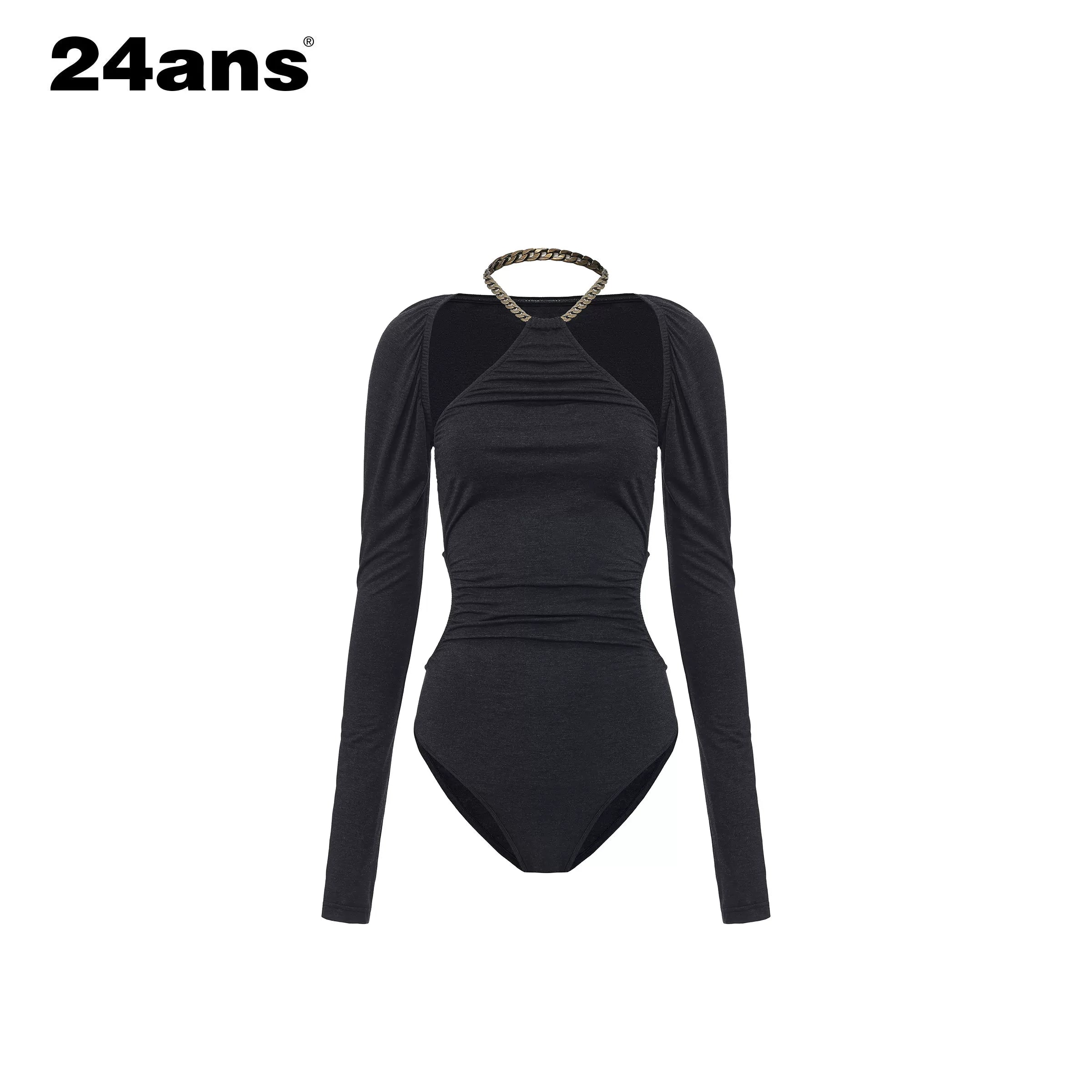 Y2K Convertible Halter Layered Two-Piece Top