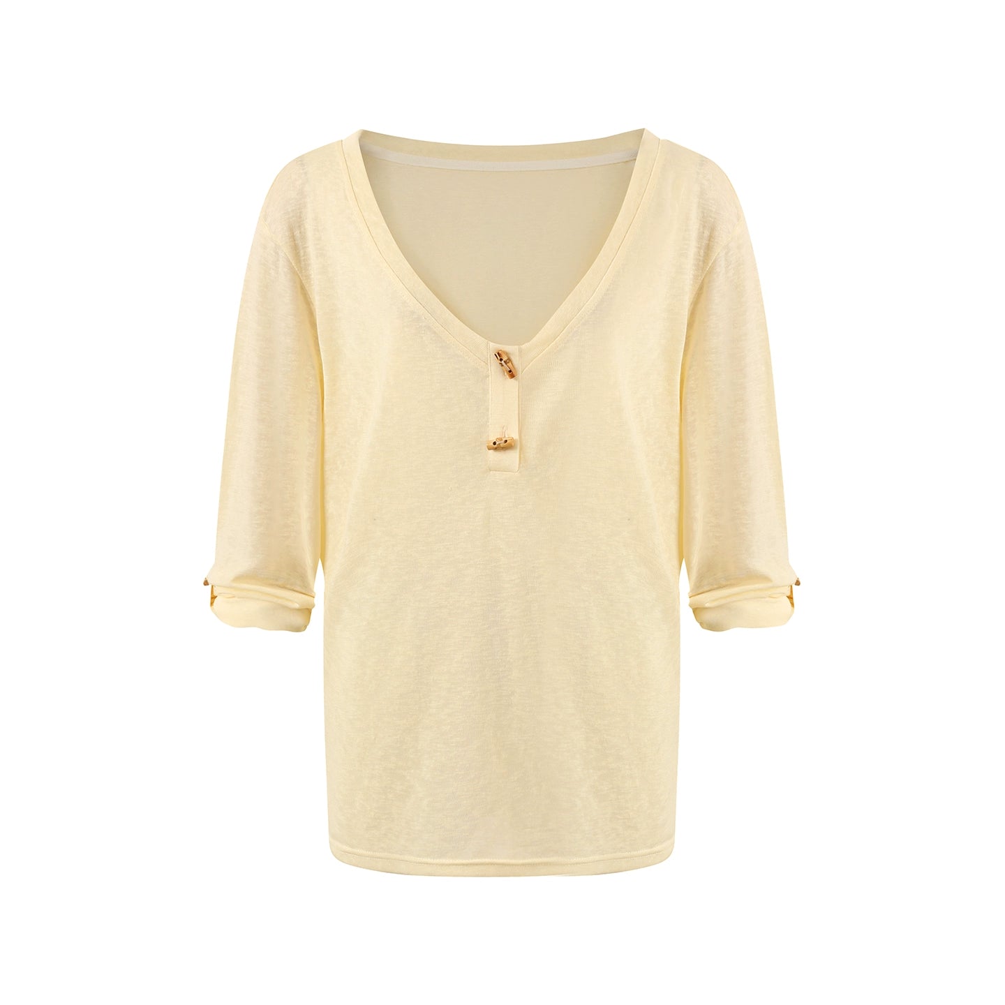 Textured Silk-Blend V-Neck Pullover & Tank Top Set - CHINASQUAD