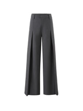 Tailored Draped Straight-Leg Trousers - CHINASQUAD