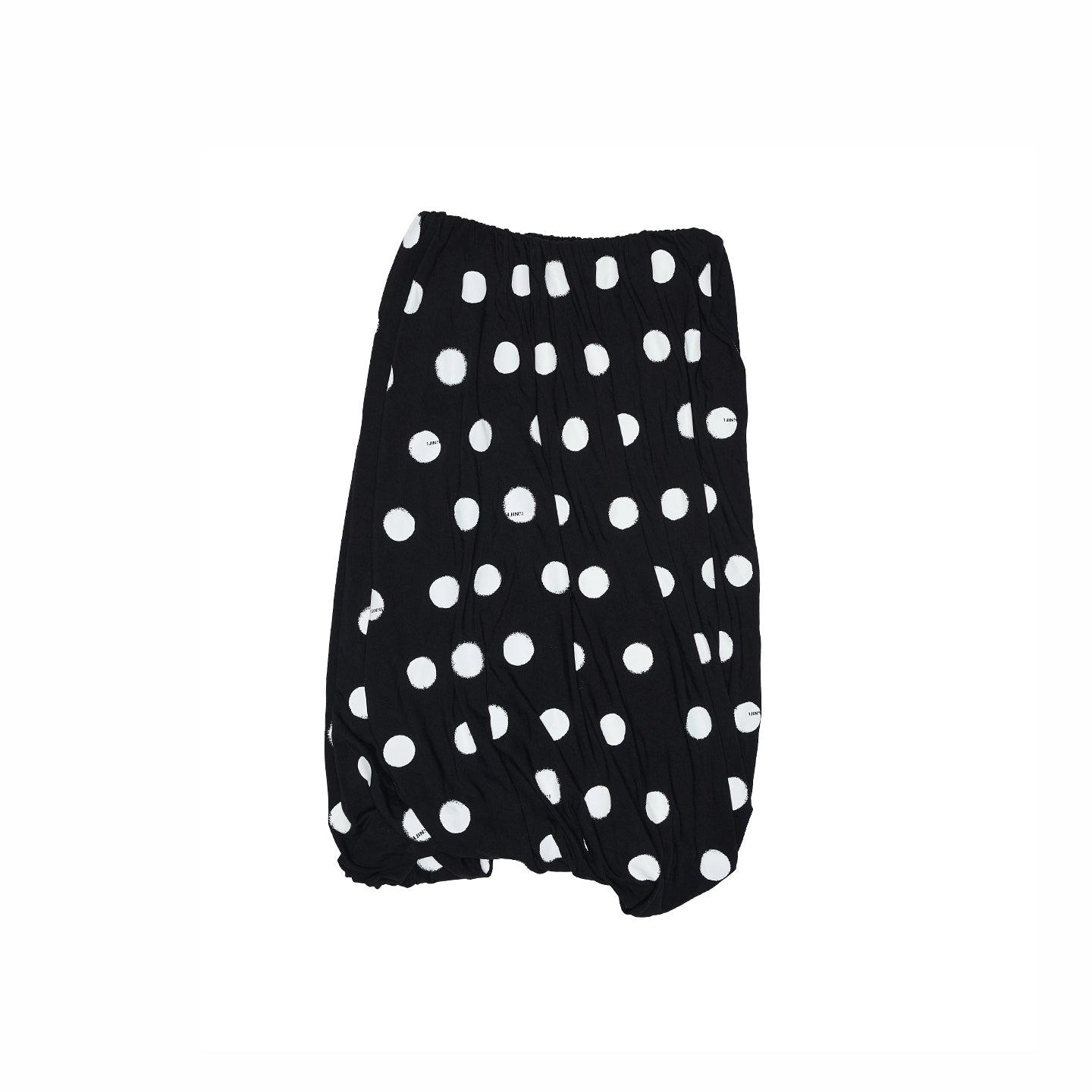 Polka Dot Knot Midi Skirt