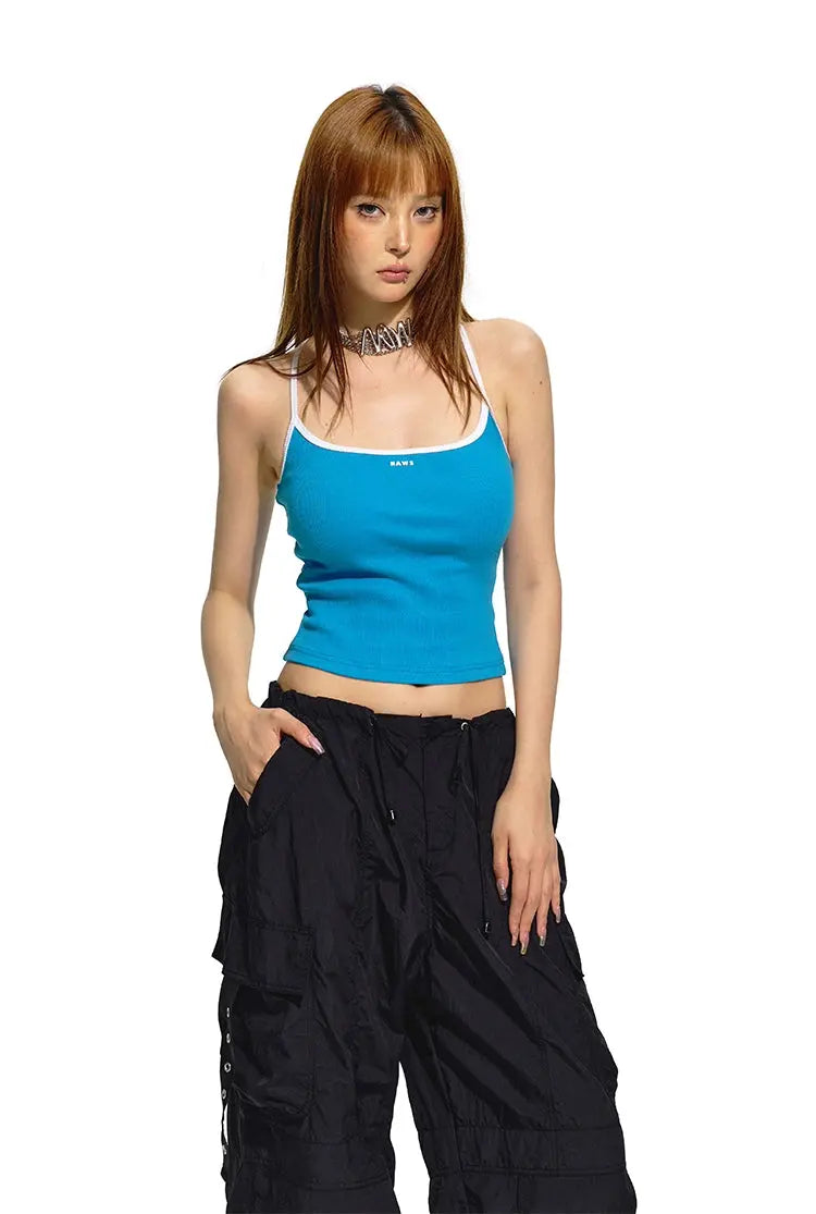 Waist-cinching Sports Tank Top - CHINASQUAD