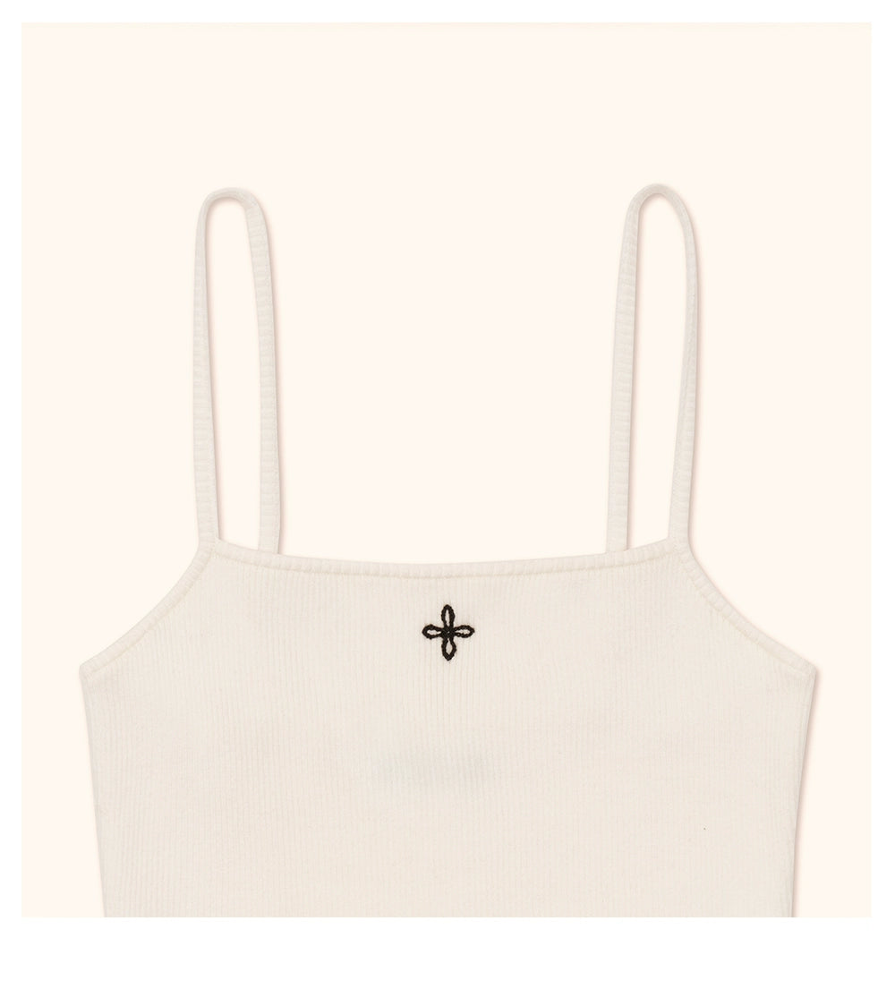 Compass Cruciferous Knitted Tank Top - CHINASQUAD