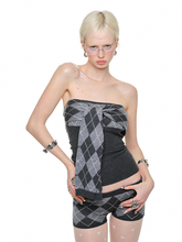 Diamond Pattern Knitted Top & Shorts Set - CHINASQUAD