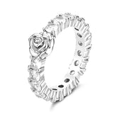 Rose Diamond Set Ring - CHINASQUAD