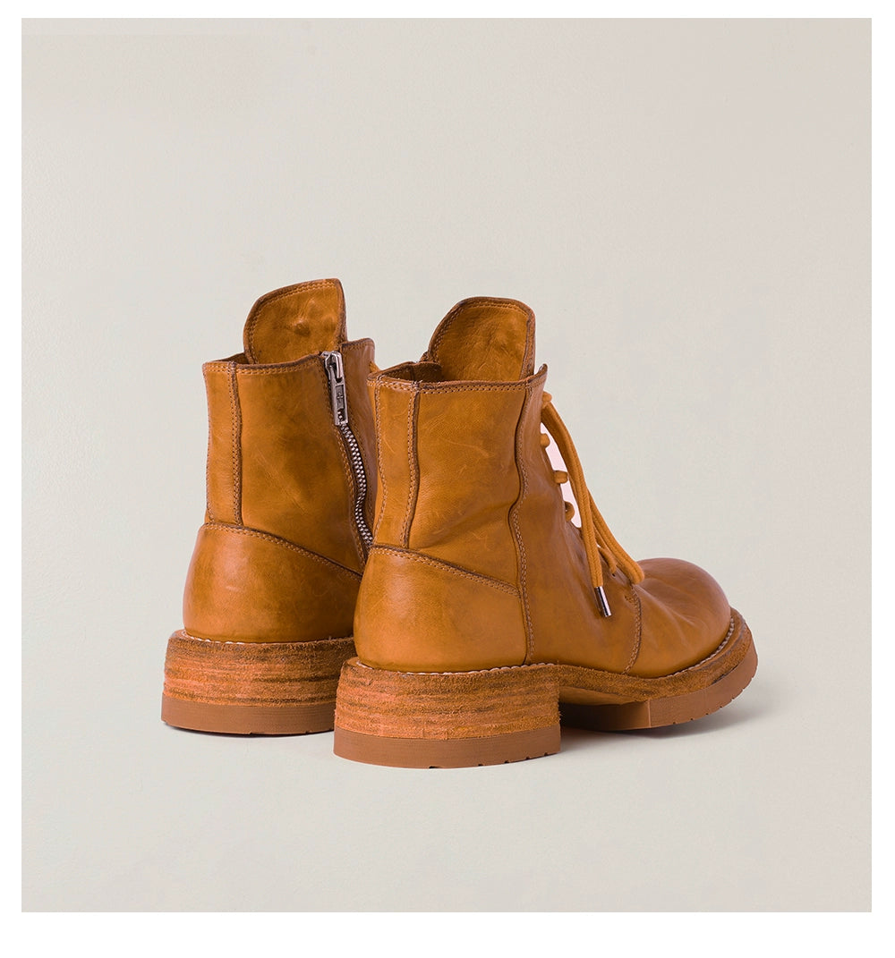 RAGE Origin Goodyear Horsehide Moto Boots - CHINASQUAD