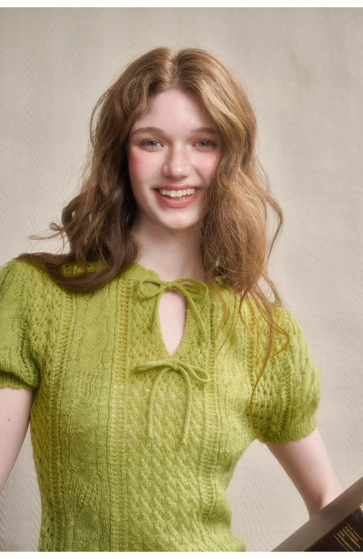 Soft Kitten Mohair Wool Knit Top