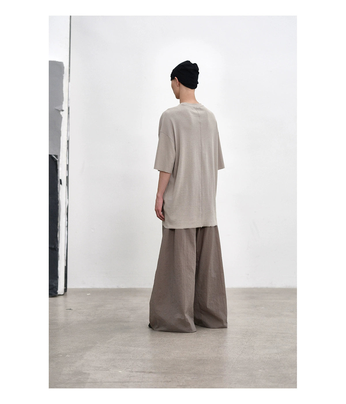 SS25 Linen-Blend Oversized T-Shirt - CHINASQUAD