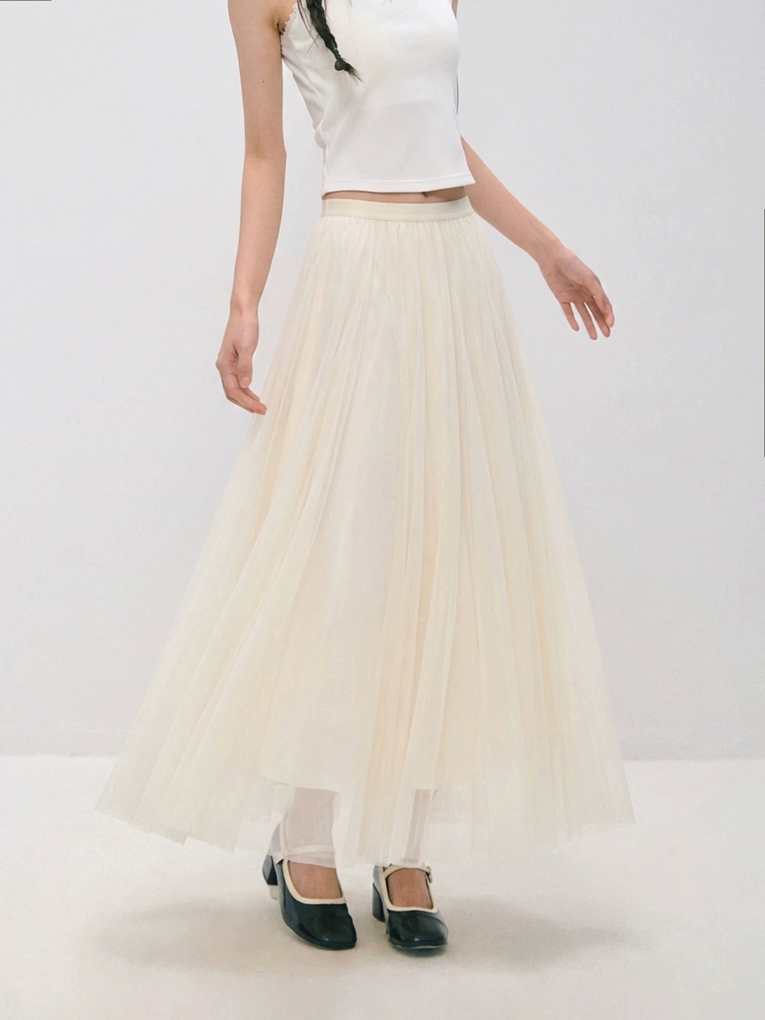 Layered Mesh Tulle Fairy Dress