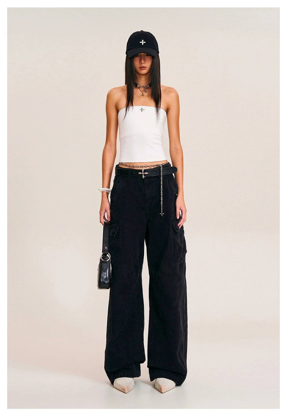 Storm Washed Strapless Bustier - CHINASQUAD