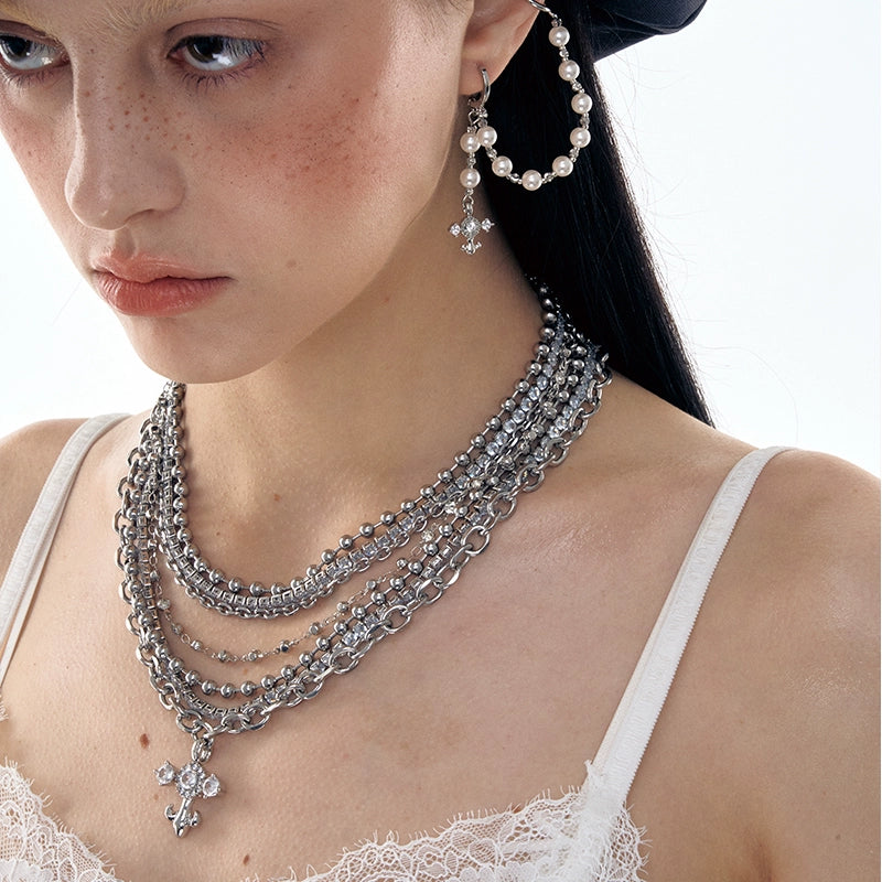 Iris Layered Necklace - CHINASQUAD