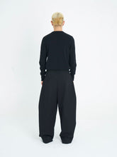 Black & Lime White Cocoon-Shaped Pants - CHINASQUAD