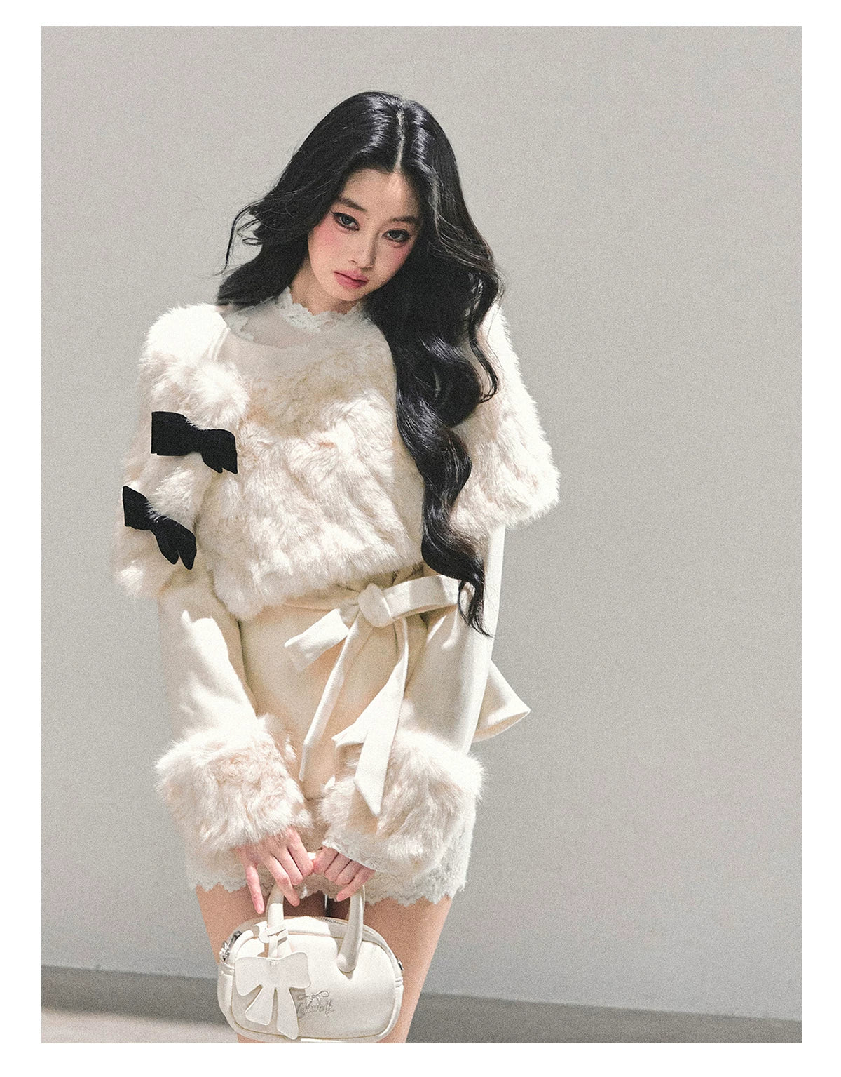 Light Luxury Cape Three-Piece Set