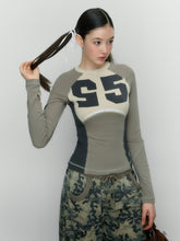 Color-block Sports Style Fitted Long Sleeve T-shirt - CHINASQUAD