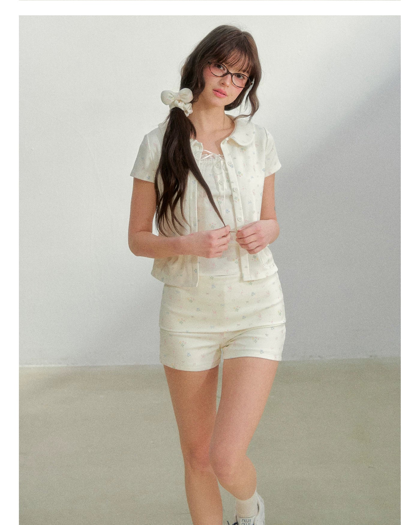 Summer Soliloquy Doll Collar Short Sleeve Tee