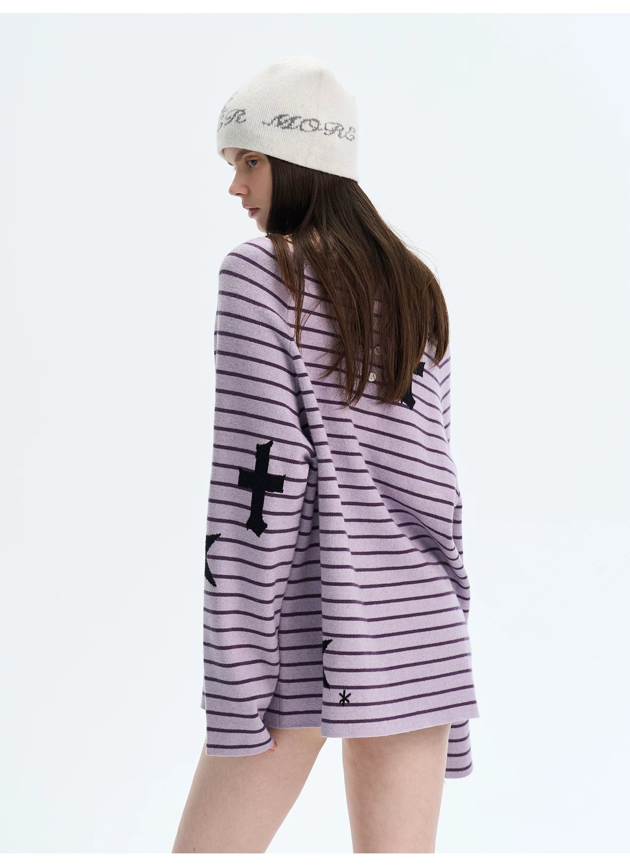 Retro Jacquard Knit Beanie