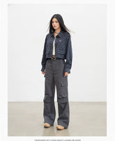 Frayed Argyle Plaid Shirt - CHINASQUAD