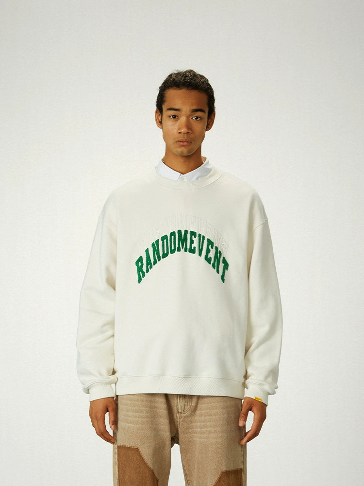 Logo Script Crewneck Sweater - CHINASQUAD