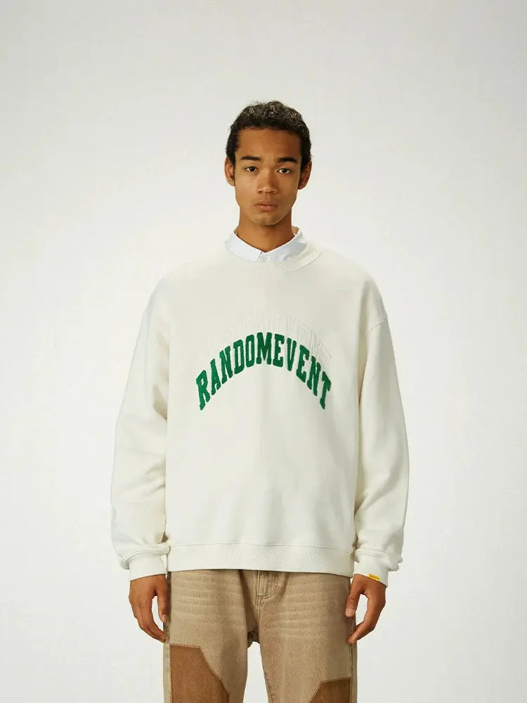 Logo Script Crewneck Sweater - CHINASQUAD