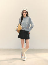 Lace Strap Pleated Skirt - CHINASQUAD
