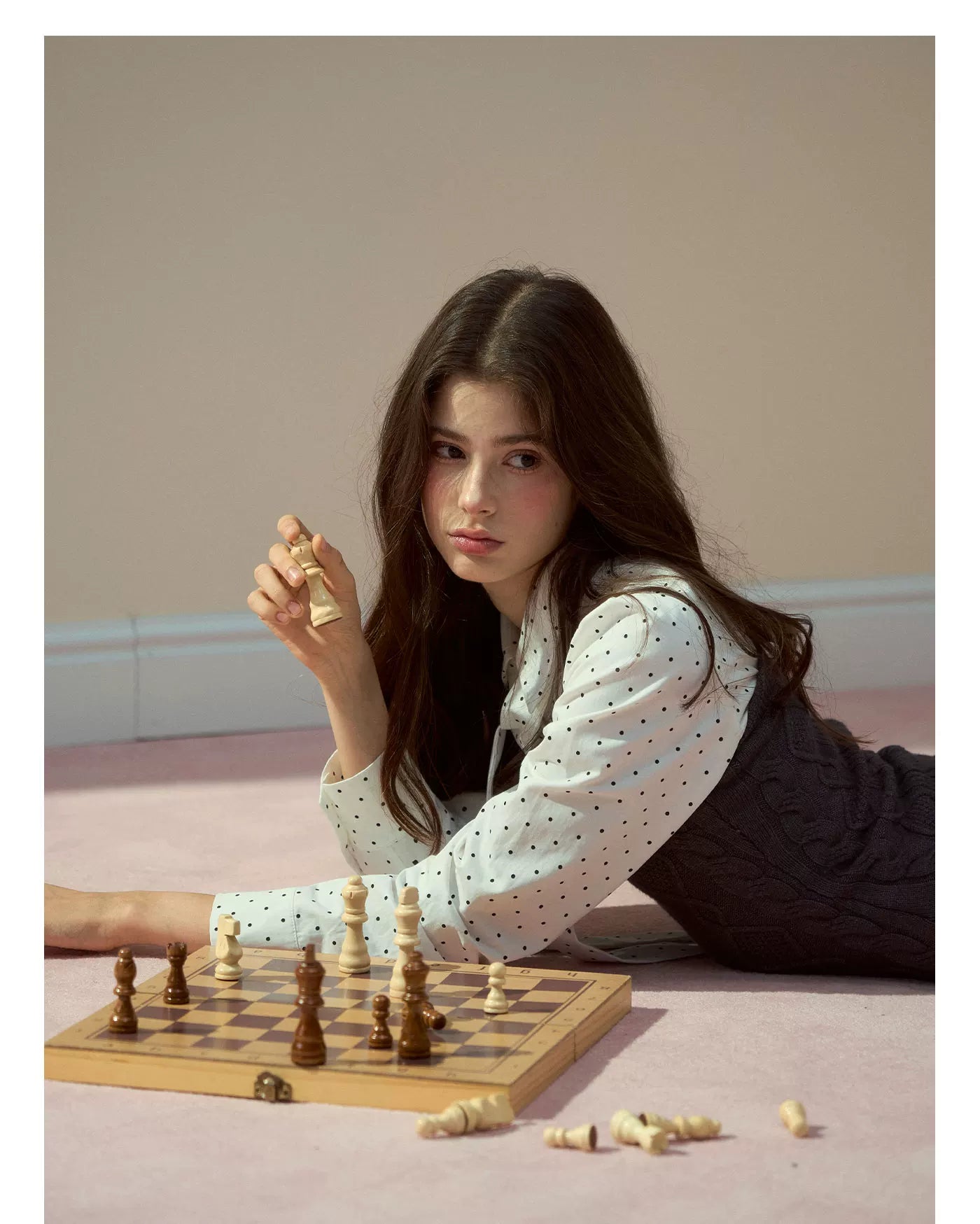 Polka Dot Preppy Shirt