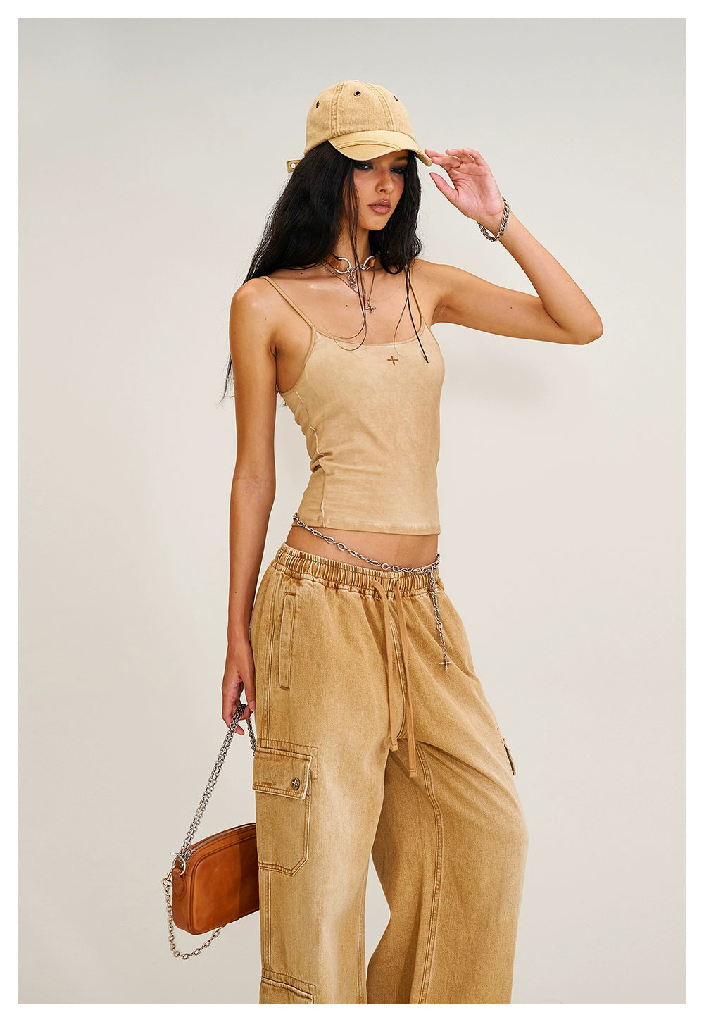 RAGE Washed Mirage Stitch Cross Emblem Edition Utility Cap - CHINASQUAD