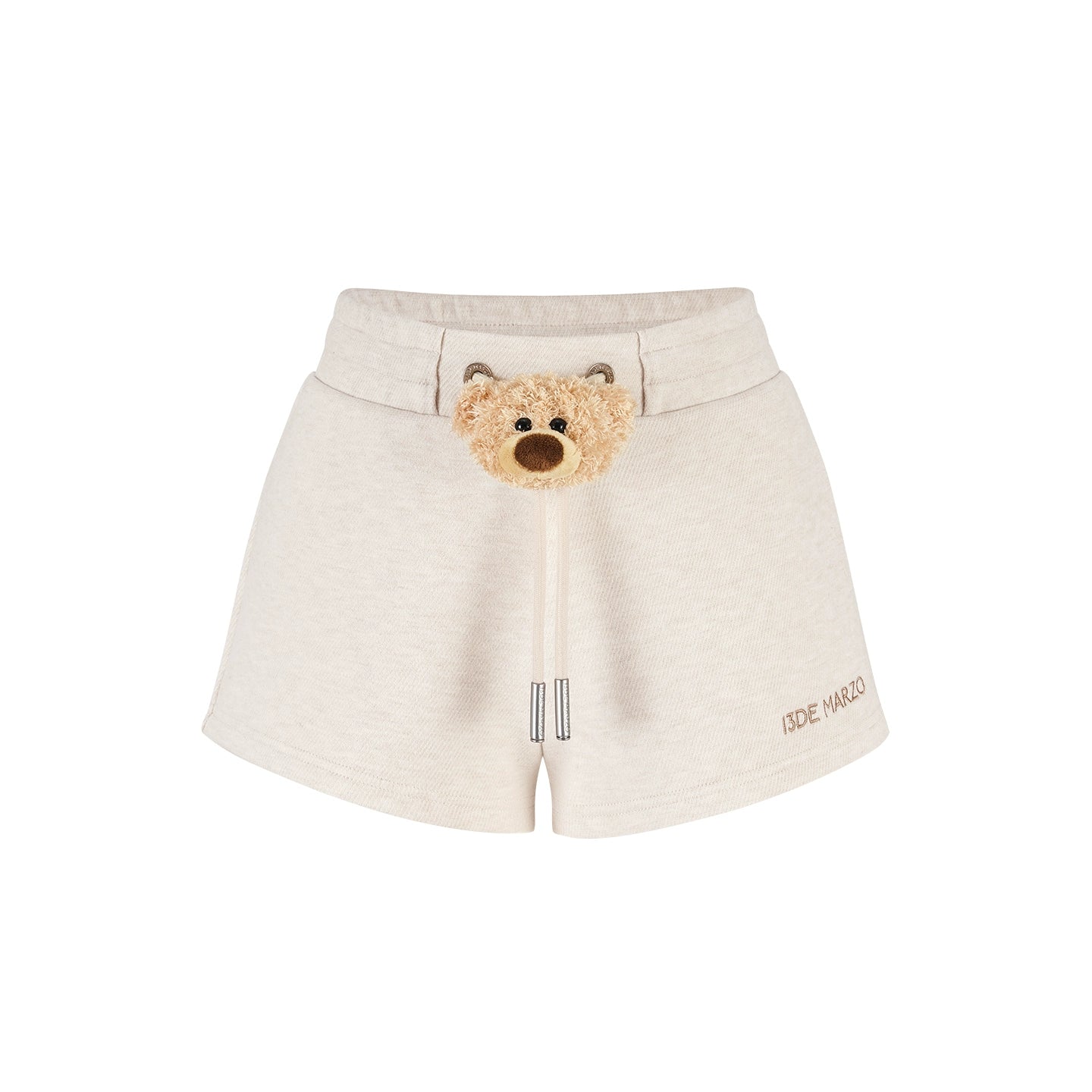 Plush Doll Fleece-Lined Straight Shorts