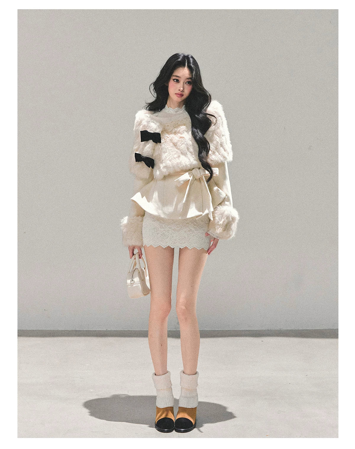 Light Luxury Cape Three-Piece Set